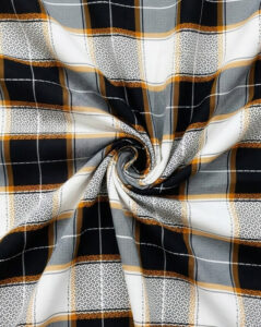 Mustard & Noir Classic Plaid