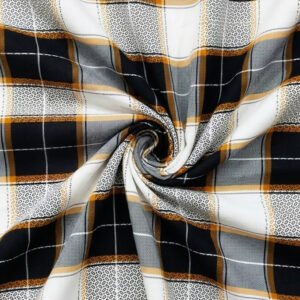 Mustard & Noir Classic Plaid