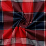 Crimson & Black Classic Tartan