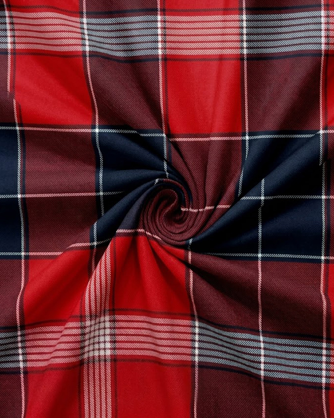 Crimson & Black Classic Tartan