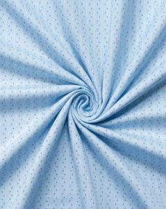 Ice Blue Geometric Dobby Texture