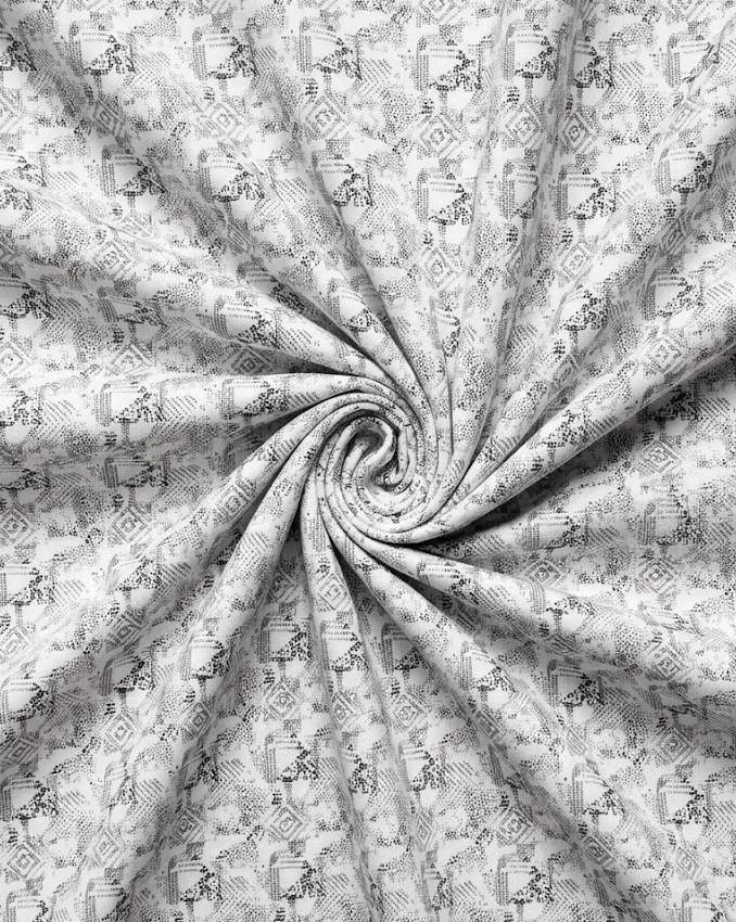 Monochrome Abstract Houndstooth