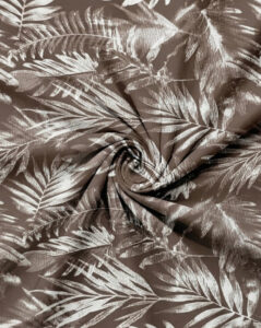 Taupe Fern Leaf Botanical