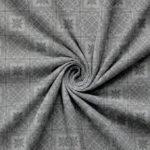 Grey & White Geometric Medallion Tile