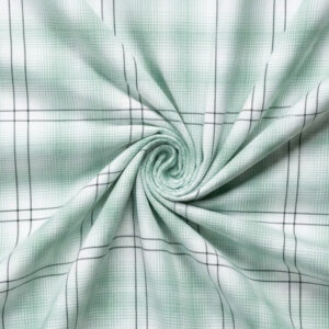 Mint Green Windowpane Checks