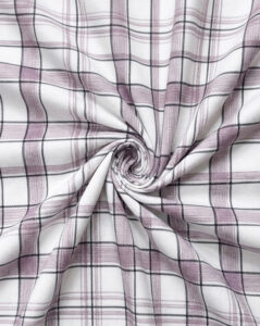 Mauve & Grey Windowpane Check