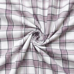 Mauve & Grey Windowpane Check
