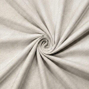 Beige Solid Twill Cotton