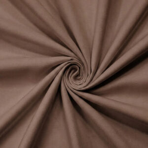 Mocha Brown Solid Cotton