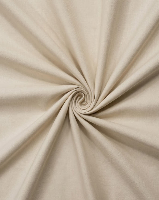 Cream Solid Cotton