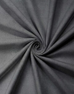 Dark Grey Solid Cotton