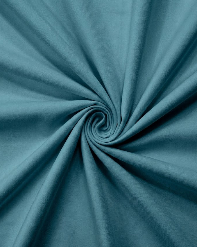Petrol Blue Solid Cotton