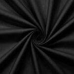 Black Solid Cotton