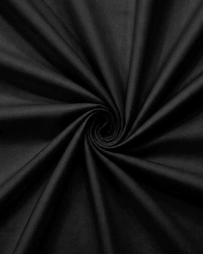 Black Solid Cotton