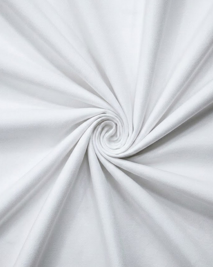 Off-White Solid Cotton